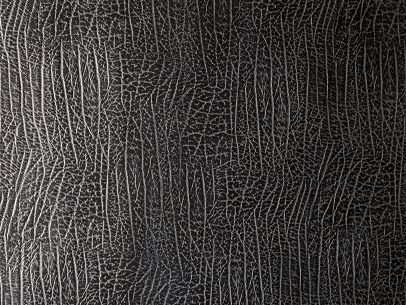 Nero leather tile